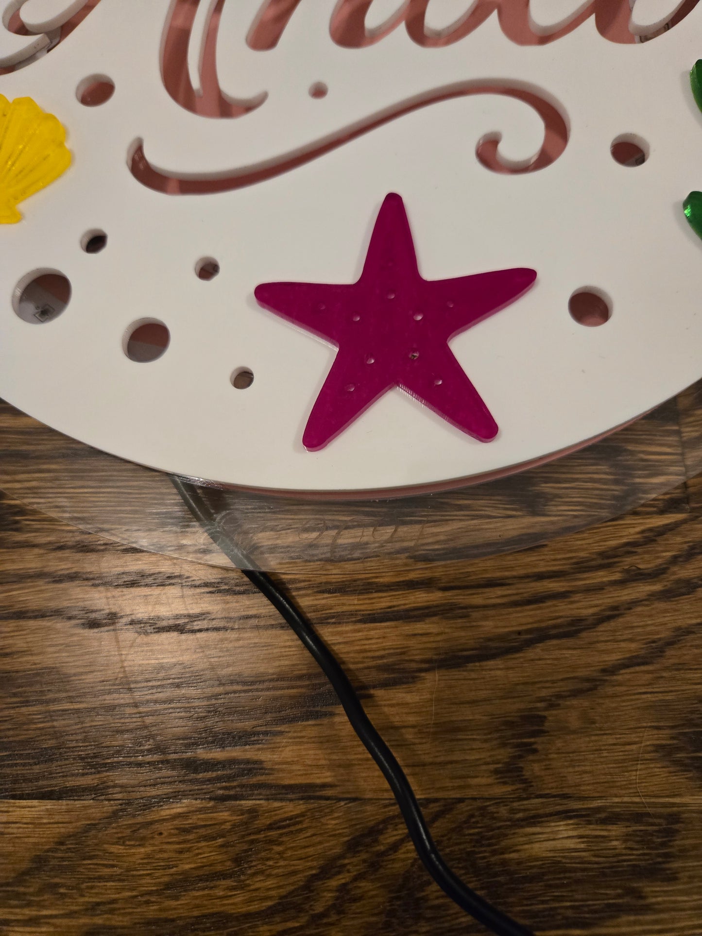 Acrylic LED Personalized Name Sign