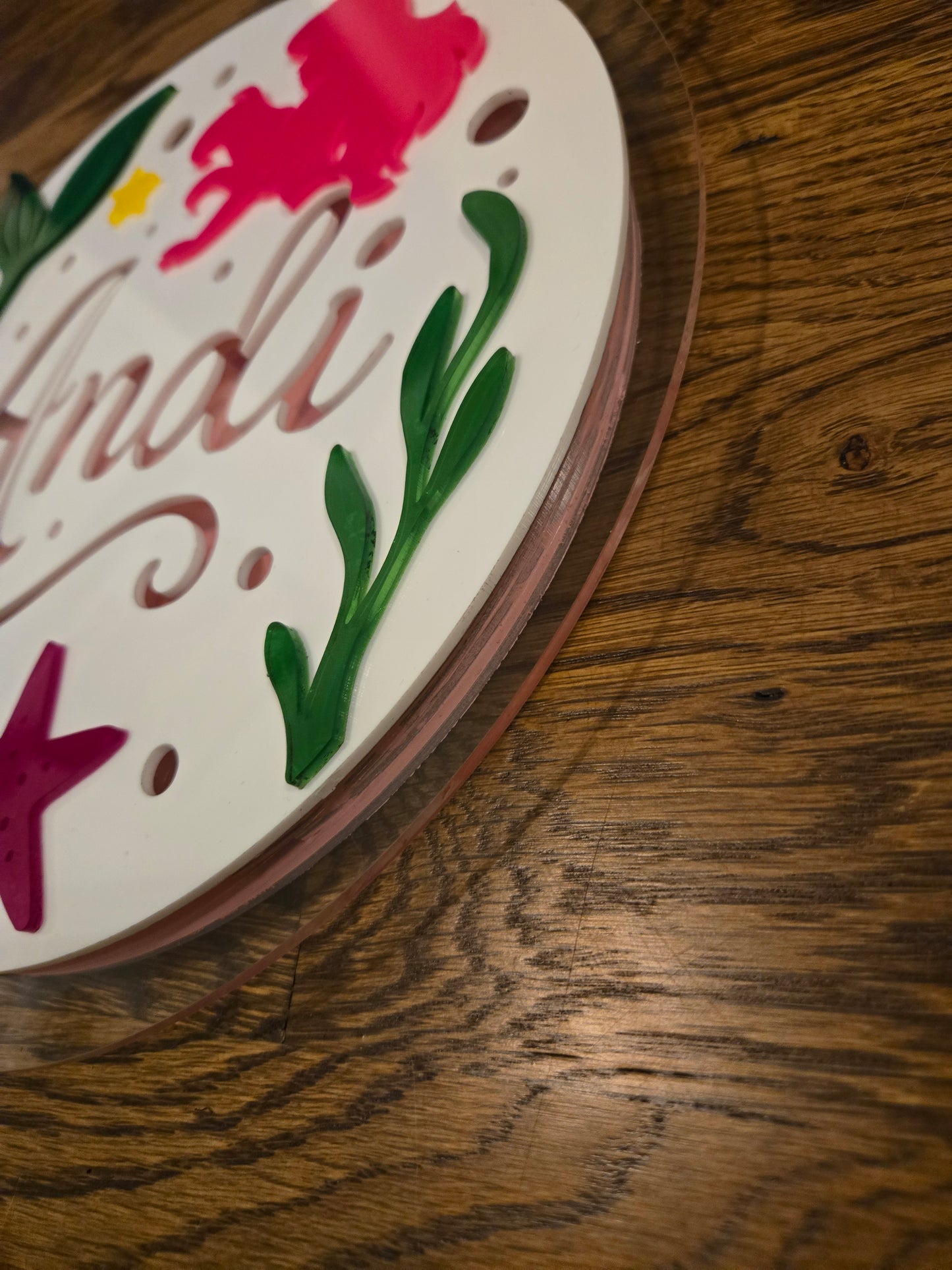 Acrylic LED Personalized Name Sign