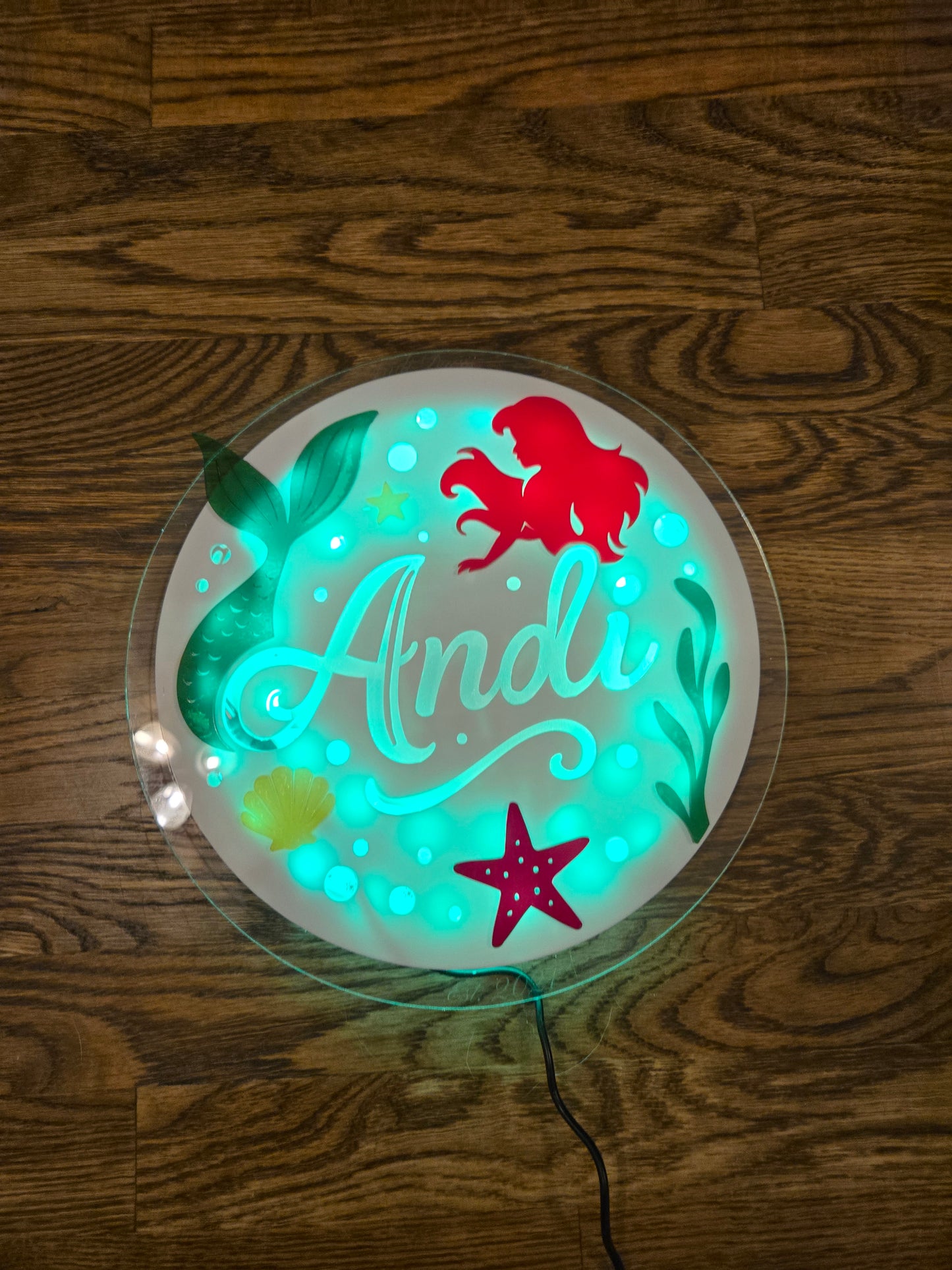 Acrylic LED Personalized Name Sign