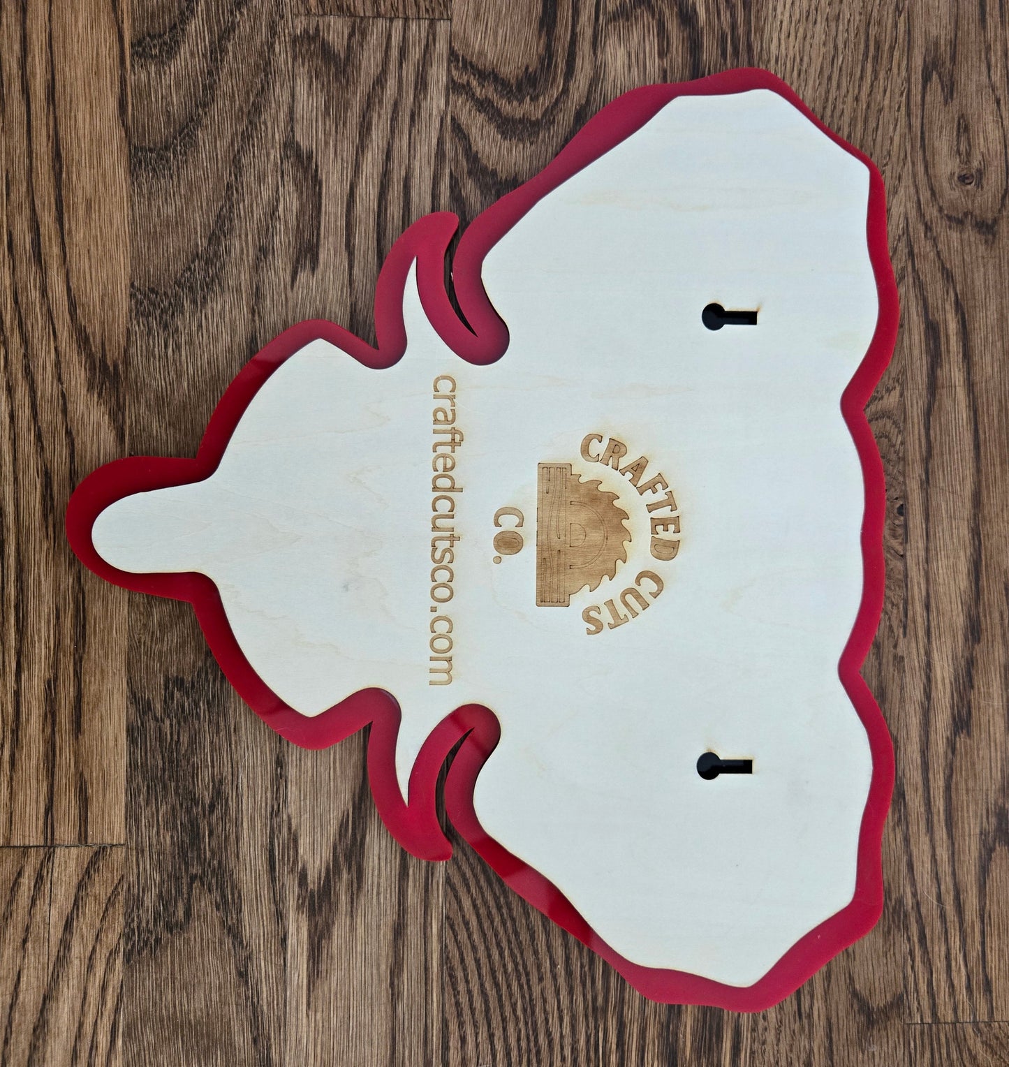 Acrylic Alabama Inspired Football Elephant Sign